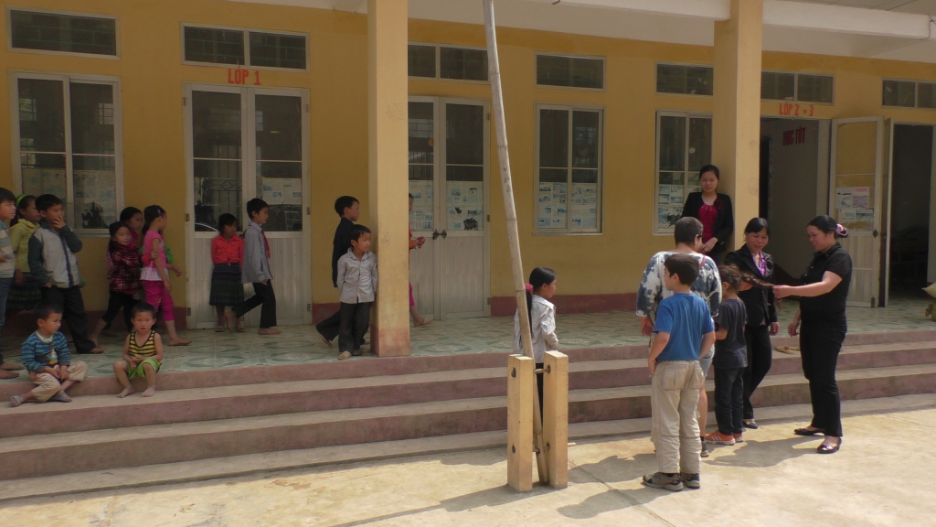 Local school in Ha Giang