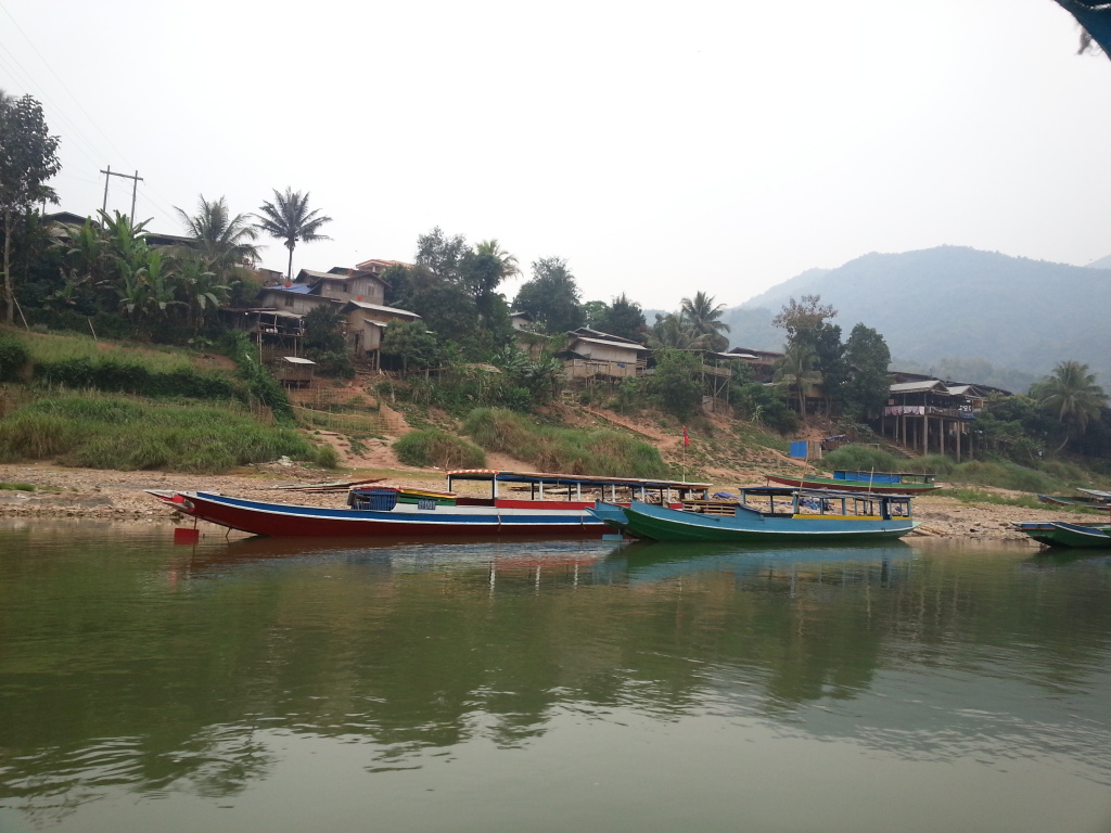 Our boat from Muong Khua to Nong Khiau