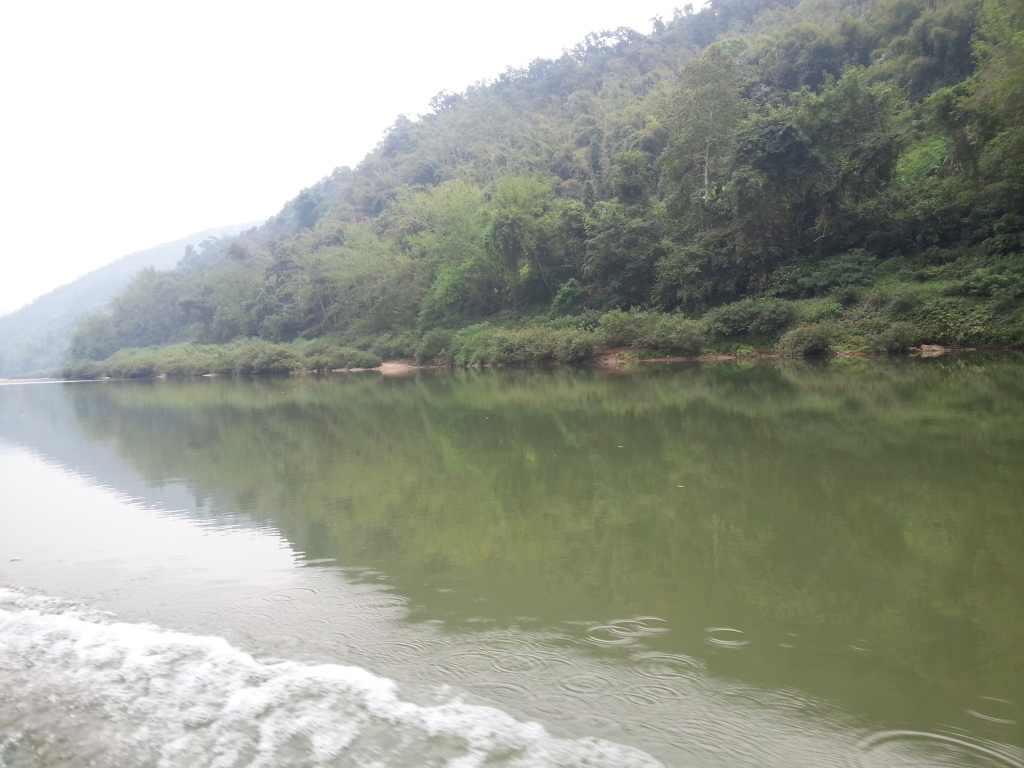 Nam Ou - view from the boat