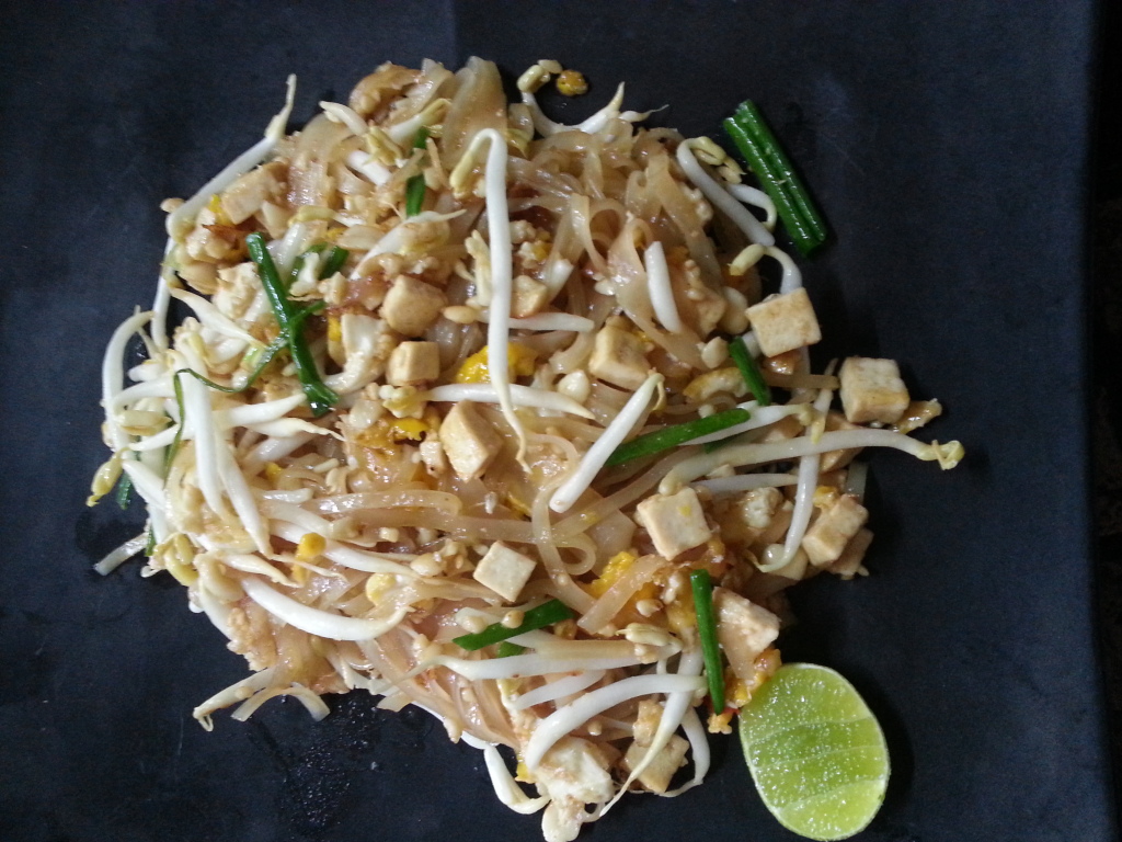 Pad Thai. The popular dish of Thailand.