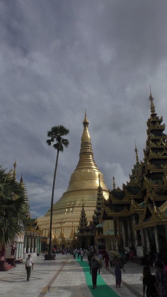 Shwedagon pagoda in Yangon