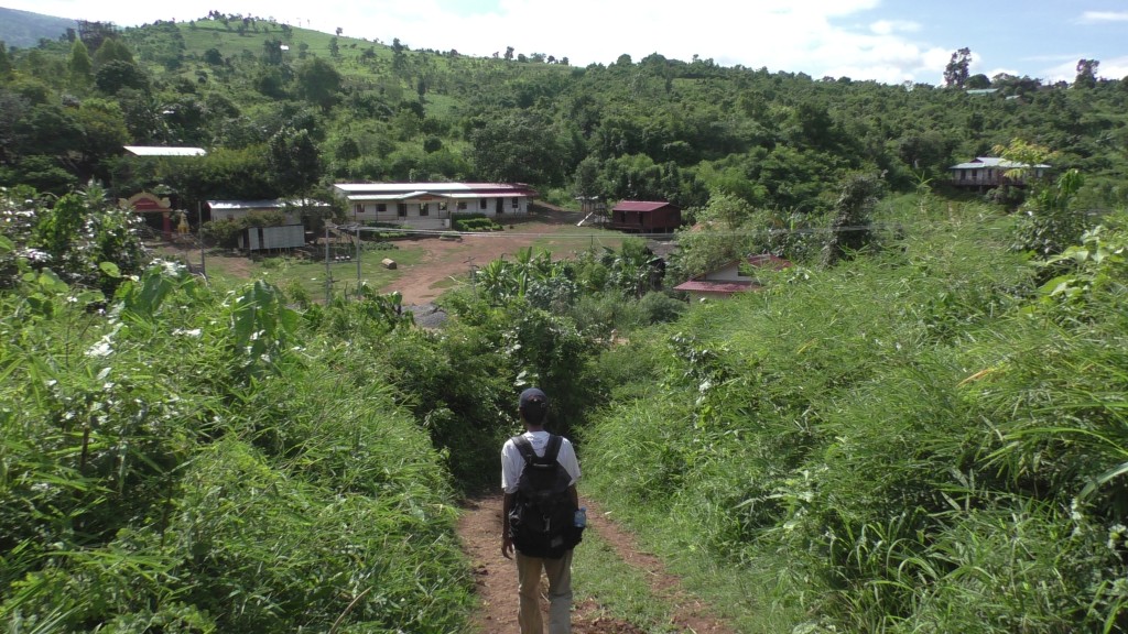 Trekking near Inle lake